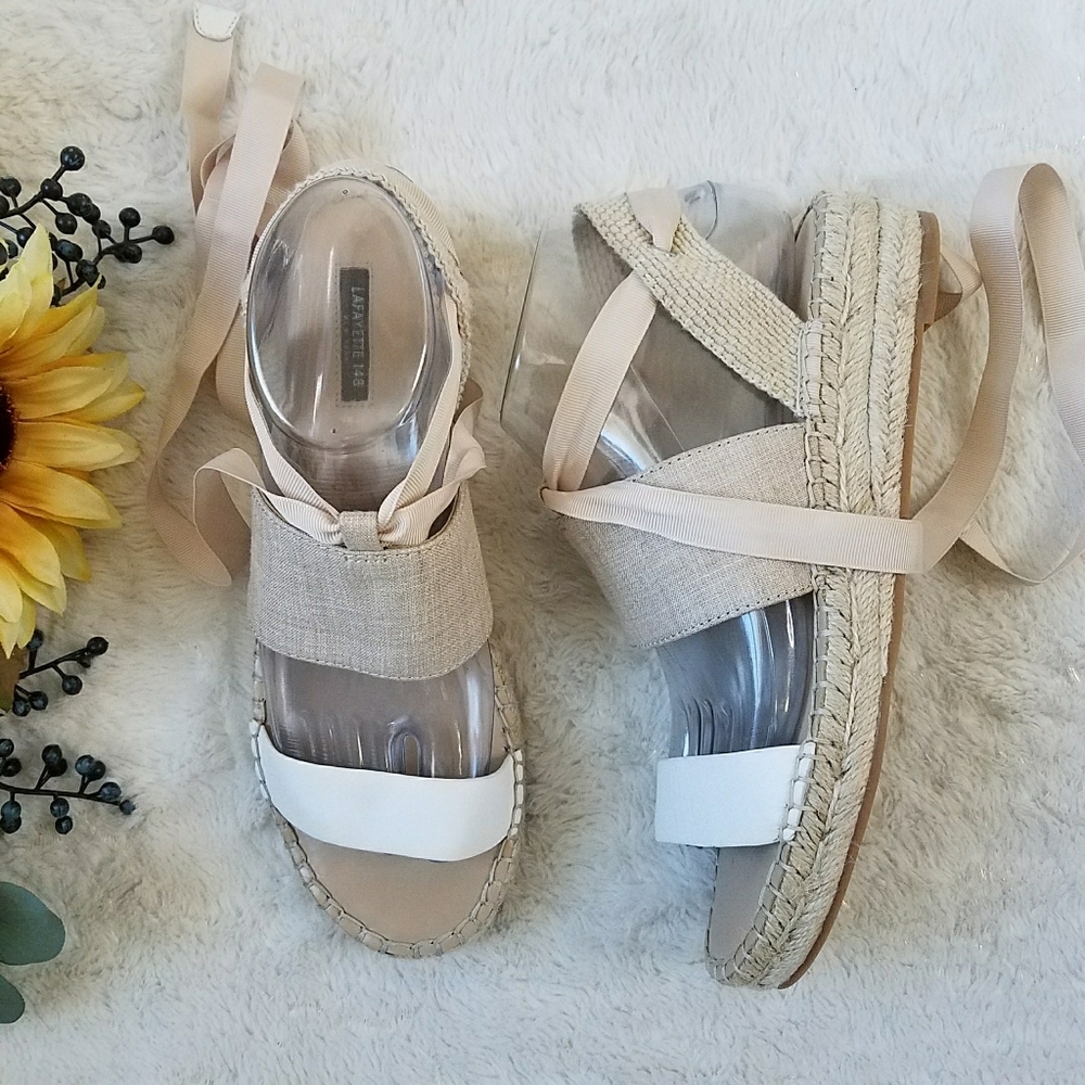 Lafayette 148 New York Macee Espadrille Sandals
